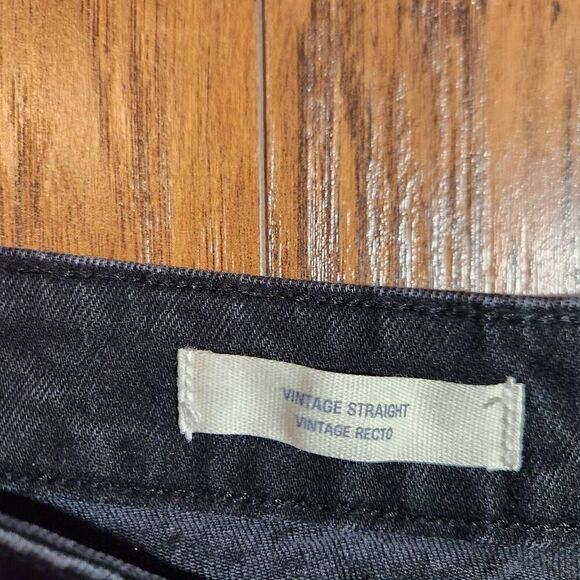 Universal Thread Vintage Straight black jeans - Picture 4 of 8